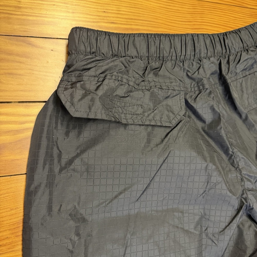 Marlboro Unlimited Swim Shorts Mens Medium Black Cargo Nylon Mesh Lined Trunks - Picture 11 of 14